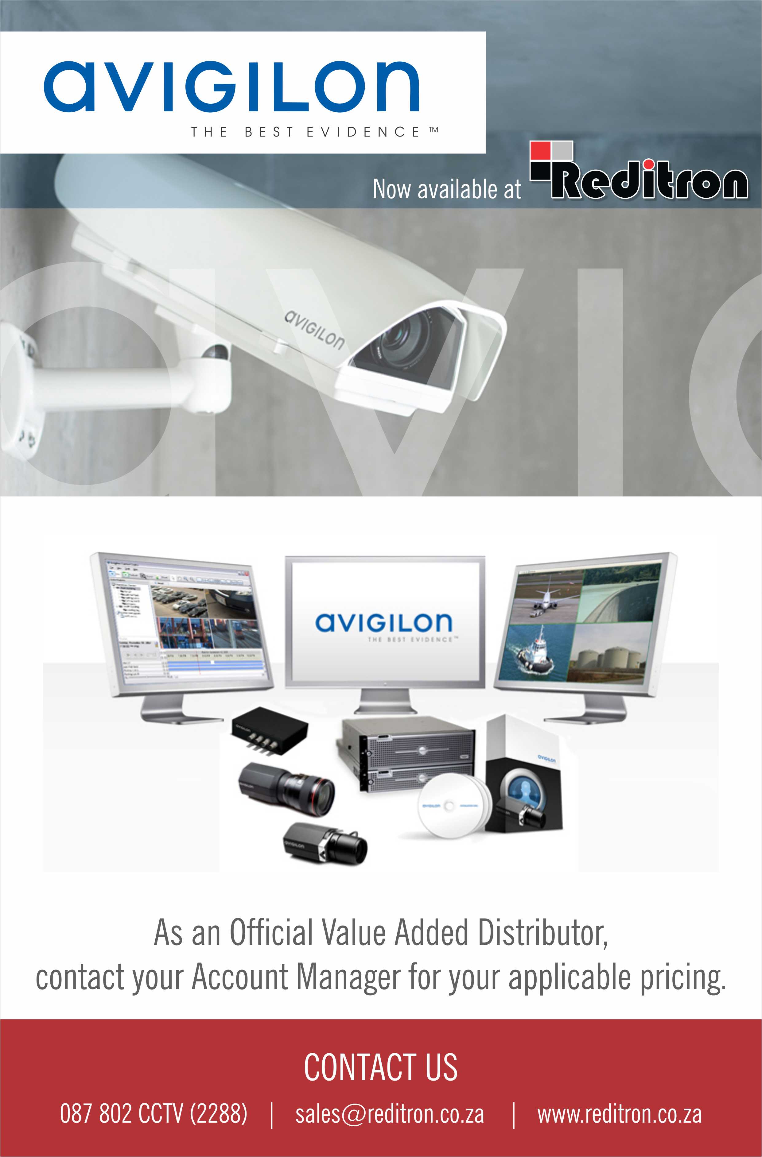 2016 Sept Avigilon Reditron Emailer