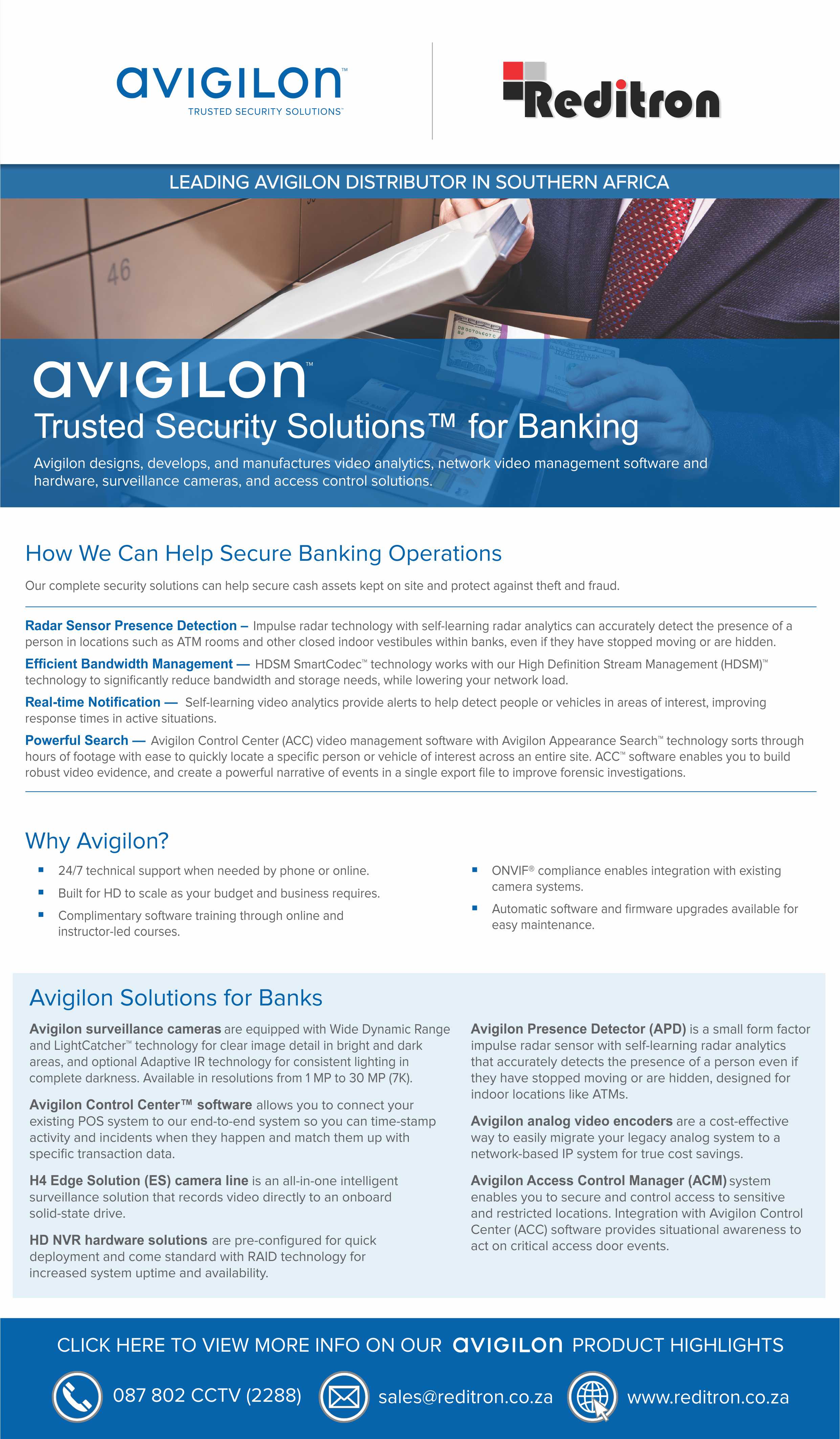 2017 Nov Avigilon Banking Emailer
