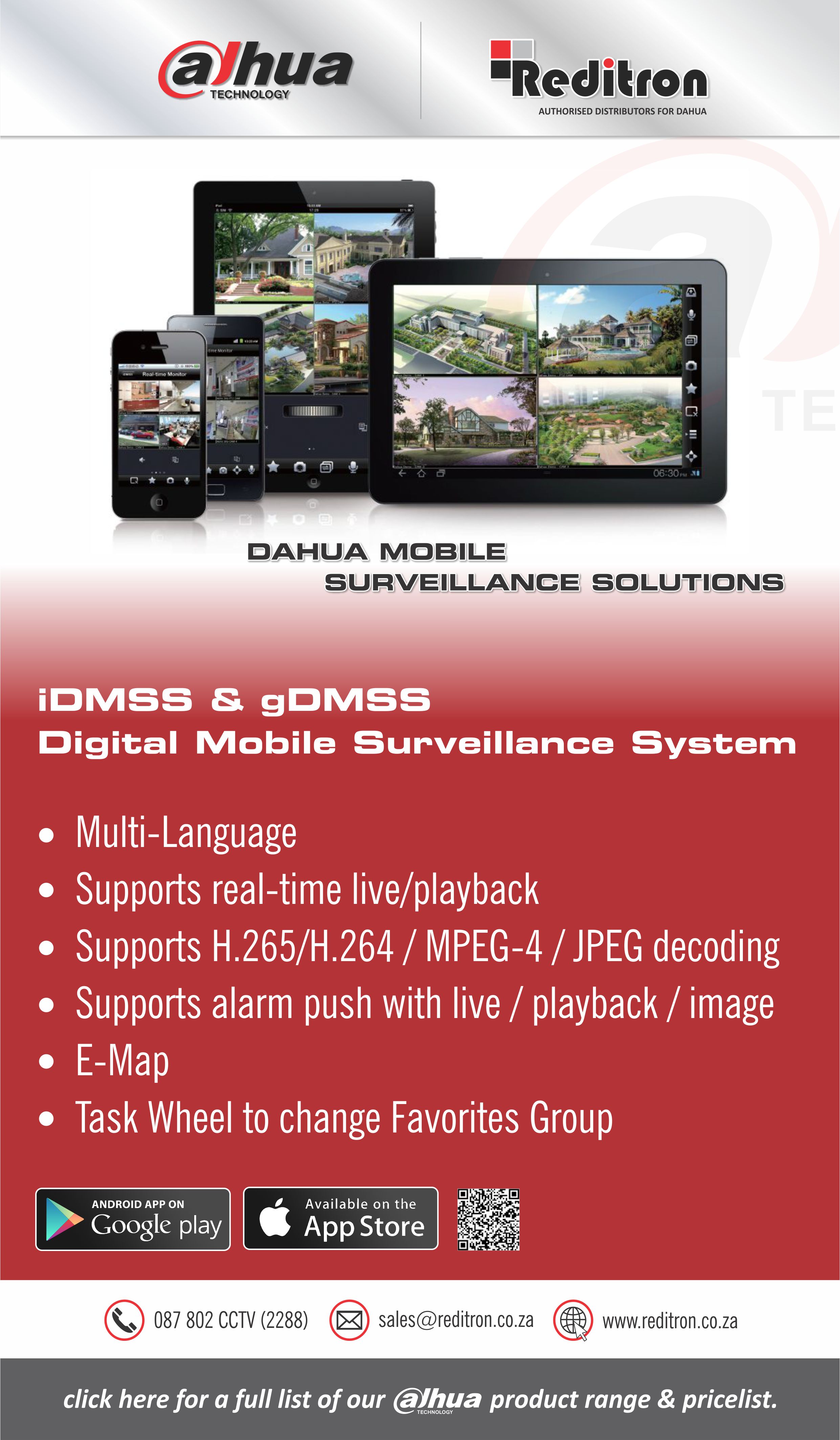 2017 Aug Dahua IDMSS Reditron