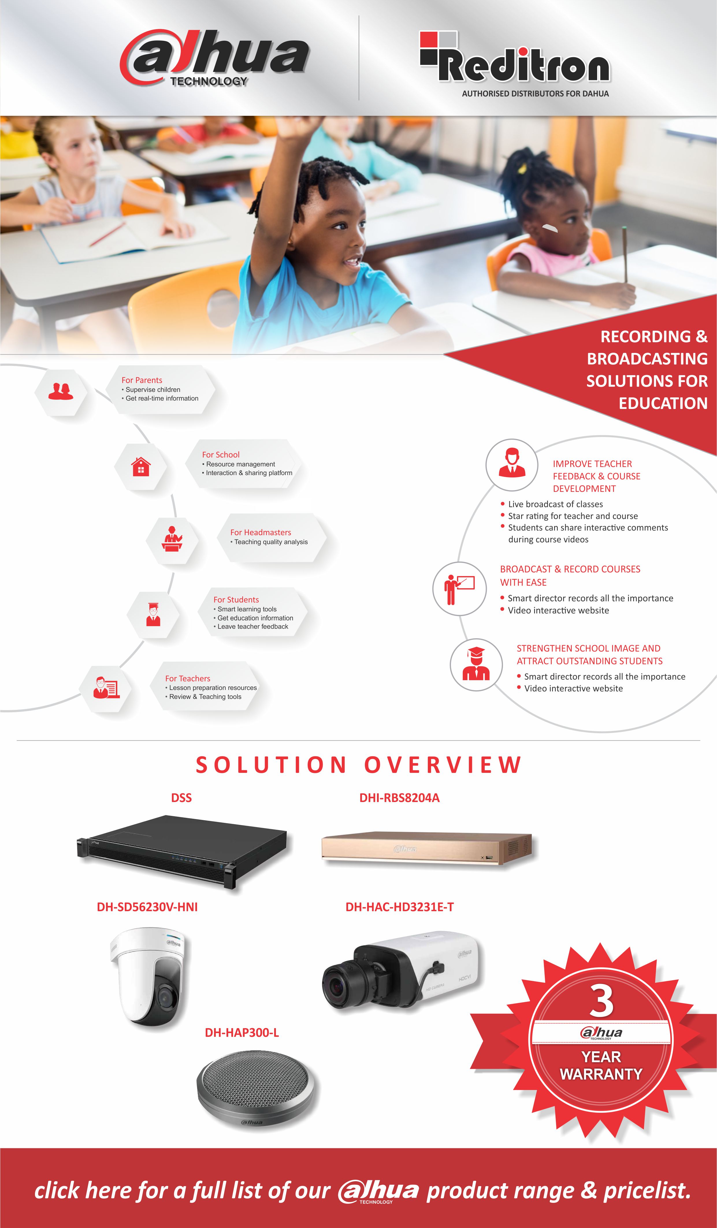 2017 July Dahua Education Solutions Reditron Emailer2
